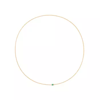 Вечное Колье VLV Forever Necklace - Emerald Gold