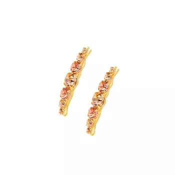 Заколка для волос Gwen Crystal Bobbi Set – Pink