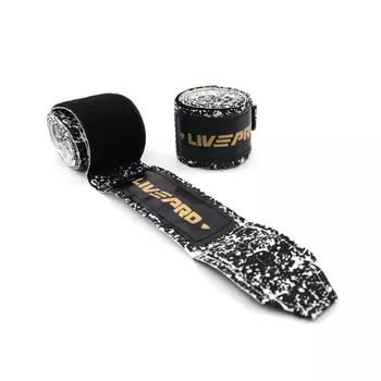 Бинт кистевой эластичный Livepro LP8605-WHITE (300 х 5 см)