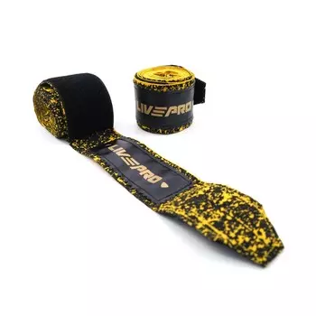 Бинт кистевой эластичный Livepro LP8605-YELLOW (300 х 5 см)