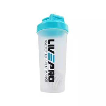Бутылка-шейкер спортивная пластмассовая Livepro LP8147