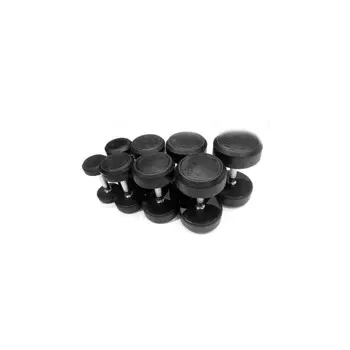 Гантельный ряд обрезиненный 2,5-30 кг Protrain DB3001