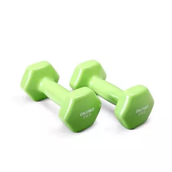 Гантели виниловые OKPRO OK1001A-2