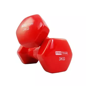 Гантели виниловые Protrain HC4005-3 (пара)