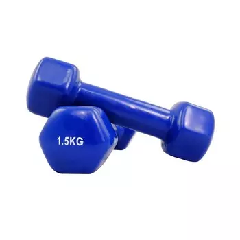 Гантели виниловые Protrain TA-2103-1,5 (пара)