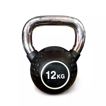 Гиря полиуретановая с хромированной ручкой Protrain KB2015-12