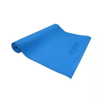 Коврик для йоги ПВХ Liveup LS3231-BLUE (синий)