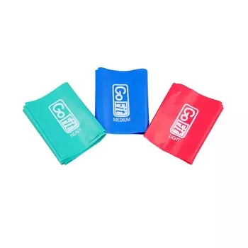 Ленты резиновые для йоги и пилатеса GoFit GF-FBAND