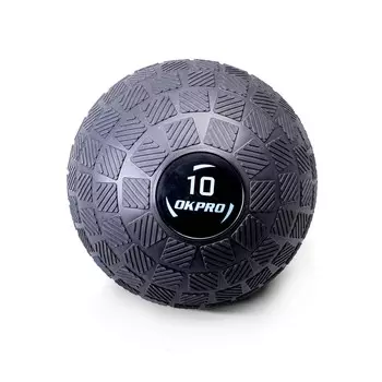 Мяч утяжеленный OKPRO OK1217E-10 (slam ball)