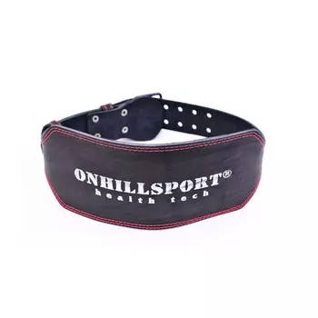 Пояс атлетический 60/150, пряжка, 1-слойный Onhillsport PS-0367