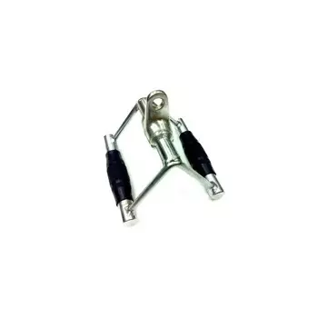 Рукоять двойная с параллельными обрезиненными ручками вращающаяся Pro Energy RJ1445