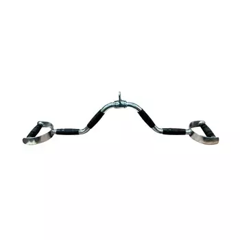 Рукоять изогнутая вращающаяся с D-образными обрезиненными ручками Protrain DB7022