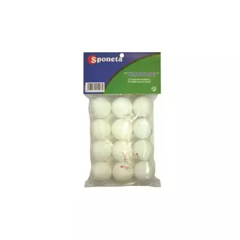 Шарик для игры в настольный теннис Sponeta TT Ball-practice (12 шт.)