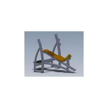 Скамья для жима с положительным углом наклона Protrain 7338