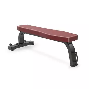 Скамья силовая горизонтальная Protrain BPL136 (полностью черный)