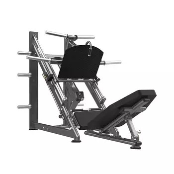 Жим ногами под углом 45 на свободных весах Realleader FM-1024D