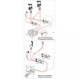 Адаптер двойного поста для управления газом (дроссельной заслонкой). more-10015325