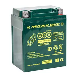 Аккумулятор гелевый MTG12-14-B (YB14L-BS (GEL)), WBR MTG12-14-B