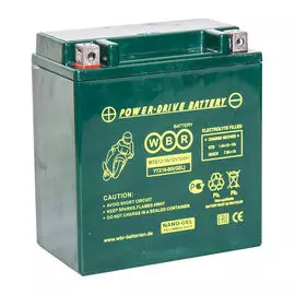 Аккумулятор гелевый MTG12-16 (YTX16-BS (GEL)), WBR MTG12-16