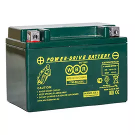 Аккумулятор (АКБ) гелевый MTG12-9-A (YTX9-BS (iGEL)), WBR MTG12-9-A