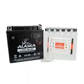 Аккумуляторная батарея ALASKA 8АЧ 12N9-4B-BS 12V 12N9-4B-BS