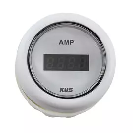 Амперметр цифровой -/+80 А, белый циферблат, белый ободок, д. 52 мм KY26301