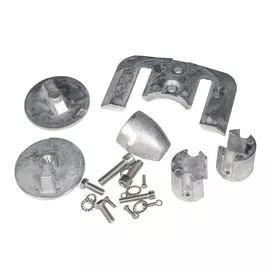 Аноды алюминиевые MerCruiser Bravo II, III. Tecnoseal KITBRAVOIII04AL