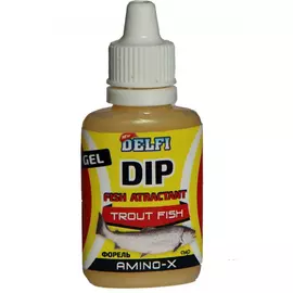 Аттрактант зимний DELFI DIP WINTER GEL TROUT FISH (форель, аромат сыр, 20 мл) tr-245659