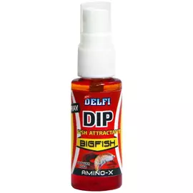 Аттрактант зимний DELFI DIP WINTER SPRAY BIGFISH (большая рыба, аромат червь, гаммарус, 30 мл) tr-245667