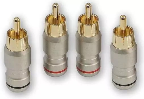 Aura RCA-P614 RCA коннекторы, 6мм, вход, (1/4), упак. 4 шт RCA-P614_UPAK