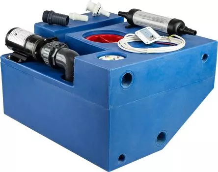 Бак сточный со скосом, 50 л, 430x530x290 мм 9300000550