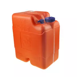 Бак топливный вертикальный переносной без указателя уровня в комплекте с переходником "елочка", 22 л SE2009