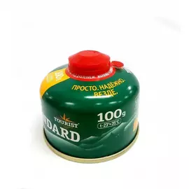 Баллон газовый STANDARD резьбовой для портативных приборов (TBR-100) tr-221003