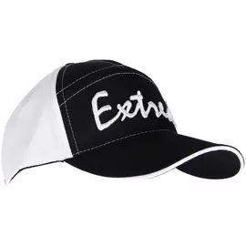 Бейсболка КОМФОРТ (7 - кл) с 3D вышивкой ДЮСПО БОНДИНГ бело-черный, размер XL tr-229965