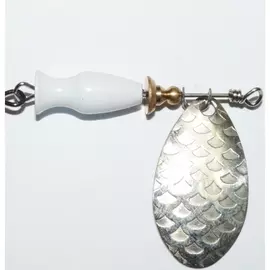 Блесна вращ-прем щучий (7гр серебро) чешуя (1164) helios tr-126590