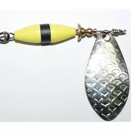 Блесна Вращ-прем Таймень М (12гр Серебро) чешуя (1173) Helios tr-126605