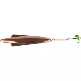Блесна вертикальная WING (64мм 10гр.) с тройником на цепочке в блист. Helios (WL-102-3-2-GO-CU) tr-173283