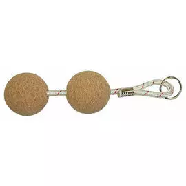 Брелок из пробкового дерева, два шара more-10244747