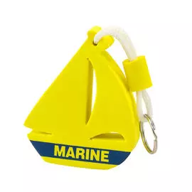 Брелок-поплавок парусник желтый Marine