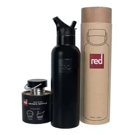 Бутылка-термос из нержавеющей стали RED ORIGINAL DRINKS BOTTLE BLACK 750мл tv-2032