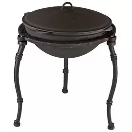 Чаша азиатская на подставке с крышкой 25,0 л - К-П (казан) Блз-50 tr-40166