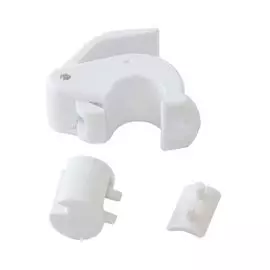 Держатель для кранца на релинг/леер, пластиковый 10015638