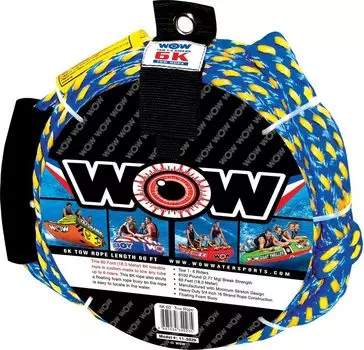 Фал буксировочный для буксируемых кругов, с поплавком, 6 пассажиров, 18 м 113020