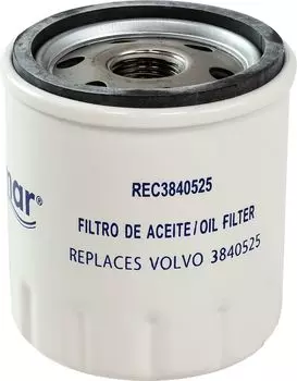 Фильтр маслянный Volvo Penta D1-30/D2-40-75/MD2030-40, Recmar 3840525_RM