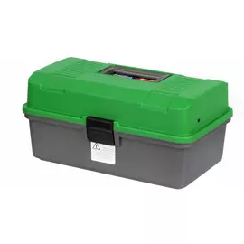 Fishing 2-tray box NISUS green (N-FB-2-G)/ Ящик рыболова двухполочный зеленый NISUS tr-234986