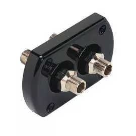 Фитинг переборочный для гидравлических шлангов KIT-OB, черный R9B