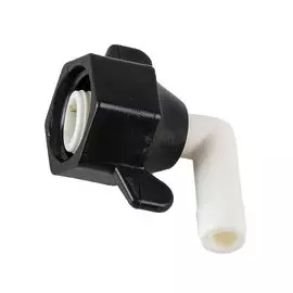 Фитинг SeaFlo угловой резьба-"елочка" 1/2"-14 NPT(F)x3/8" 51F005