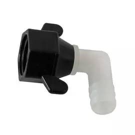 Фитинг SeaFlo угловой резьба-"елочка" 1/2"-14 NPT(F)x1/2" 51F003