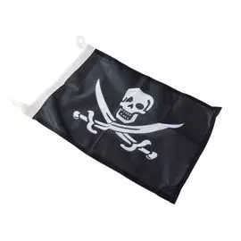 Флаг пиратский Веселый Роджер 30 х 40 VRT4023040