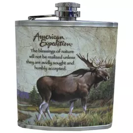 Фляжка Лось А04-1 210 мл. Тонар 116970